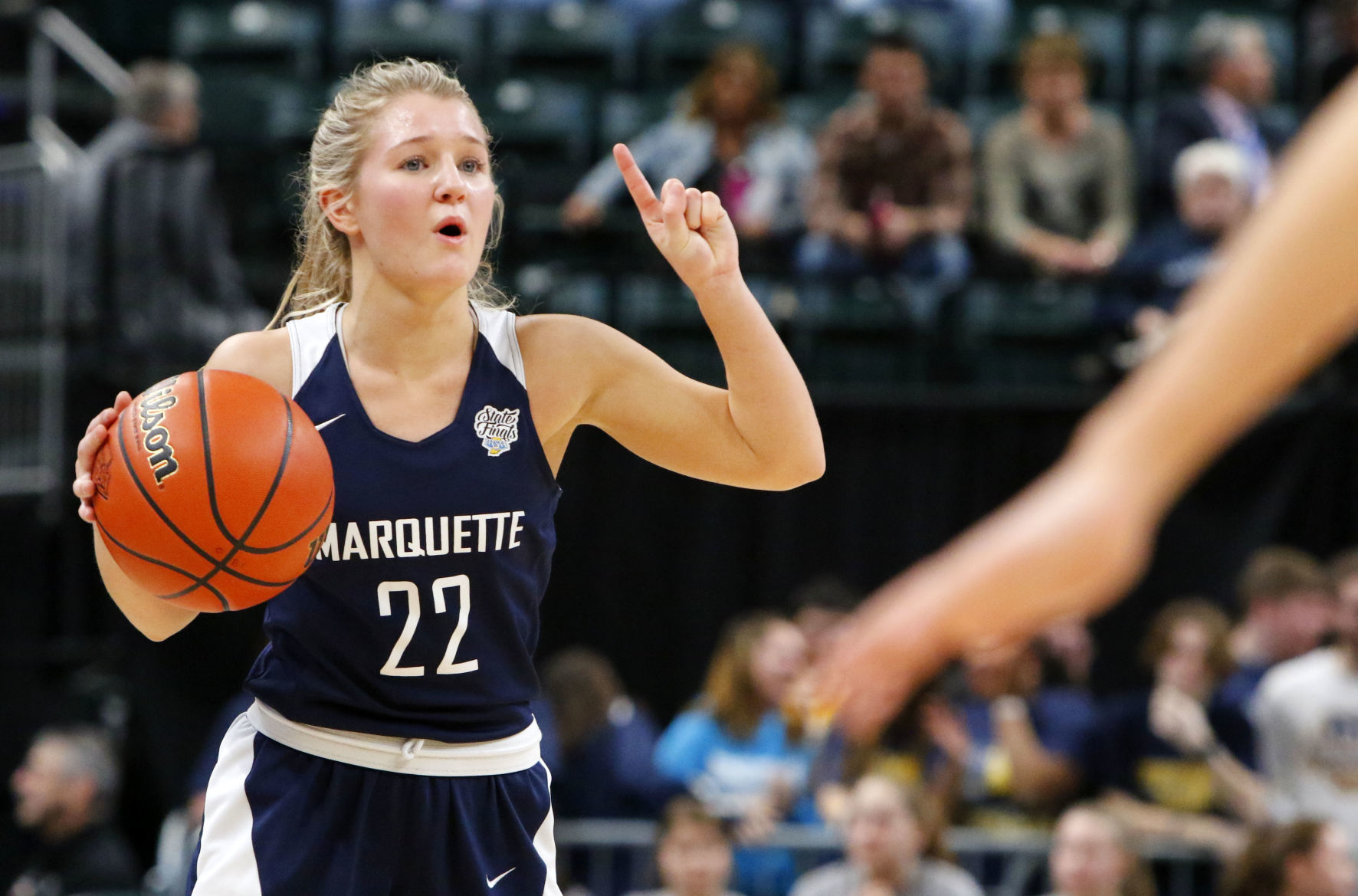Marquette Catholic vs. Vincennes Rivet in Class A championship